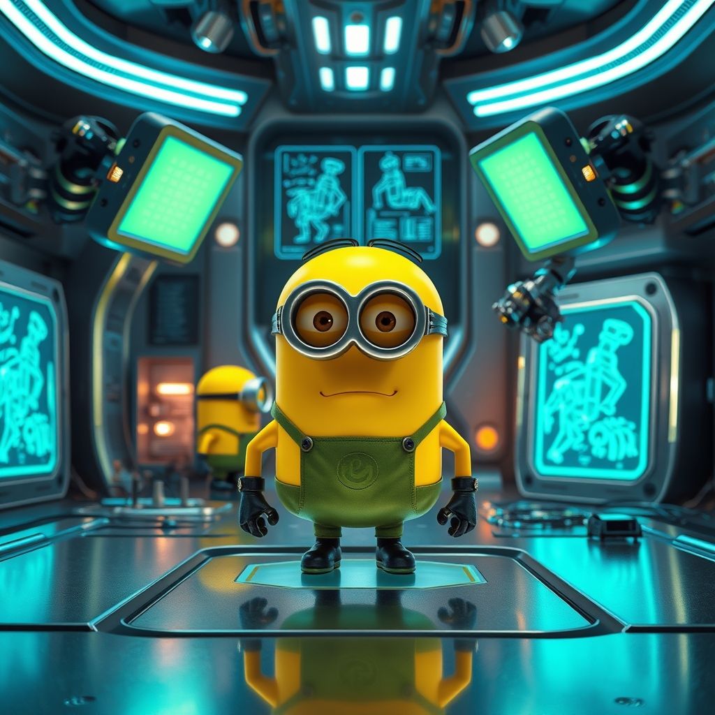 การสร้างมินเนี่ยนใหม่ด้วยเทคโนโลยีล้ำสมัย