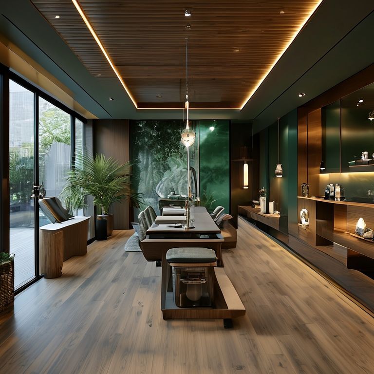 การออกแบบสปาสีเขียว