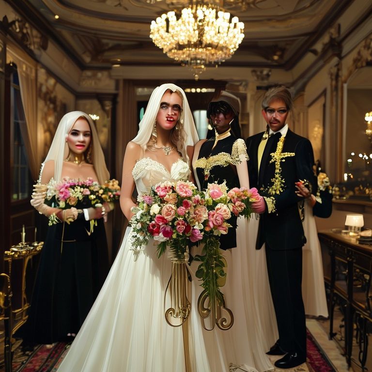 การ์ดเชิญแต่งงานสีคลาสสิค