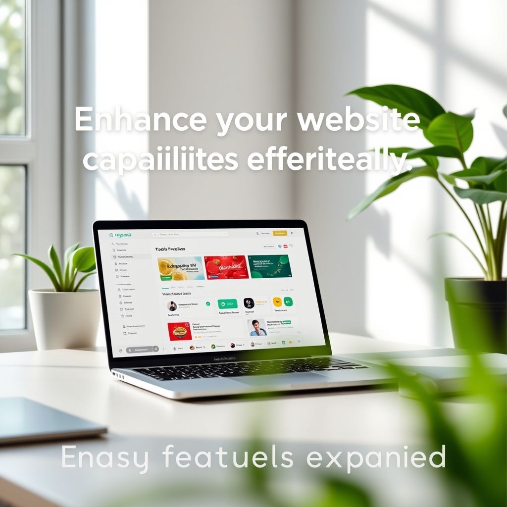 ขยายฟีเจอร์เว็บไซต์ของคุณง่ายๆ