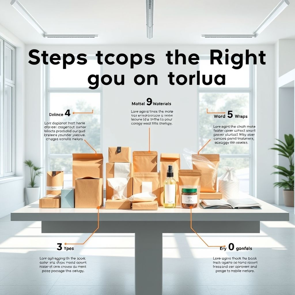 ขั้นตอนเลือกบรรจุภัณฑ์ที่เหมาะสมกับผลิตภัณฑ์ของคุณ