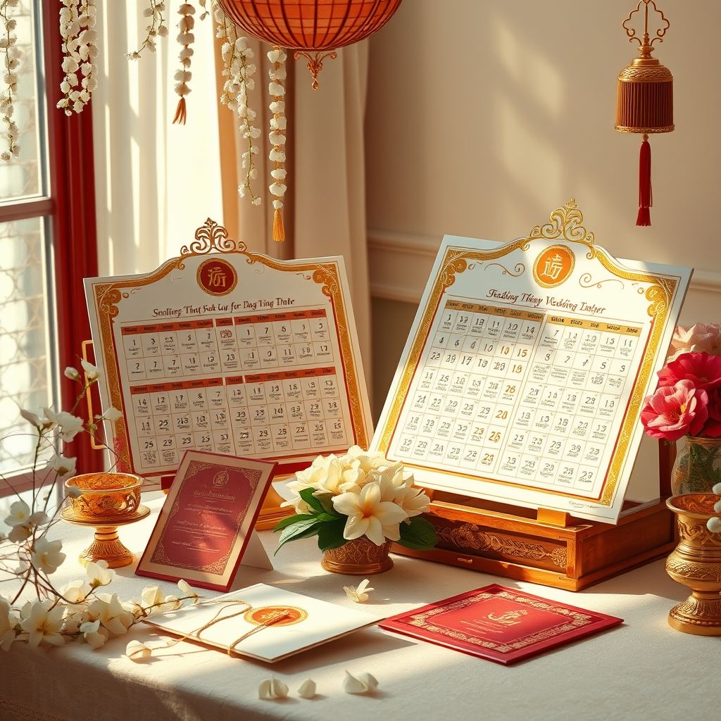 คำแนะนำเลือกฤกษ์แต่งงาน