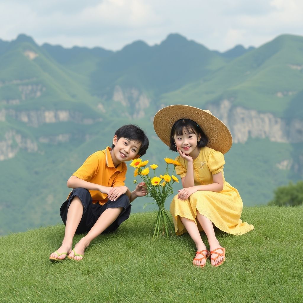 คู่แฝดที่ได้รับชื่อจากทะเลและภูเขา