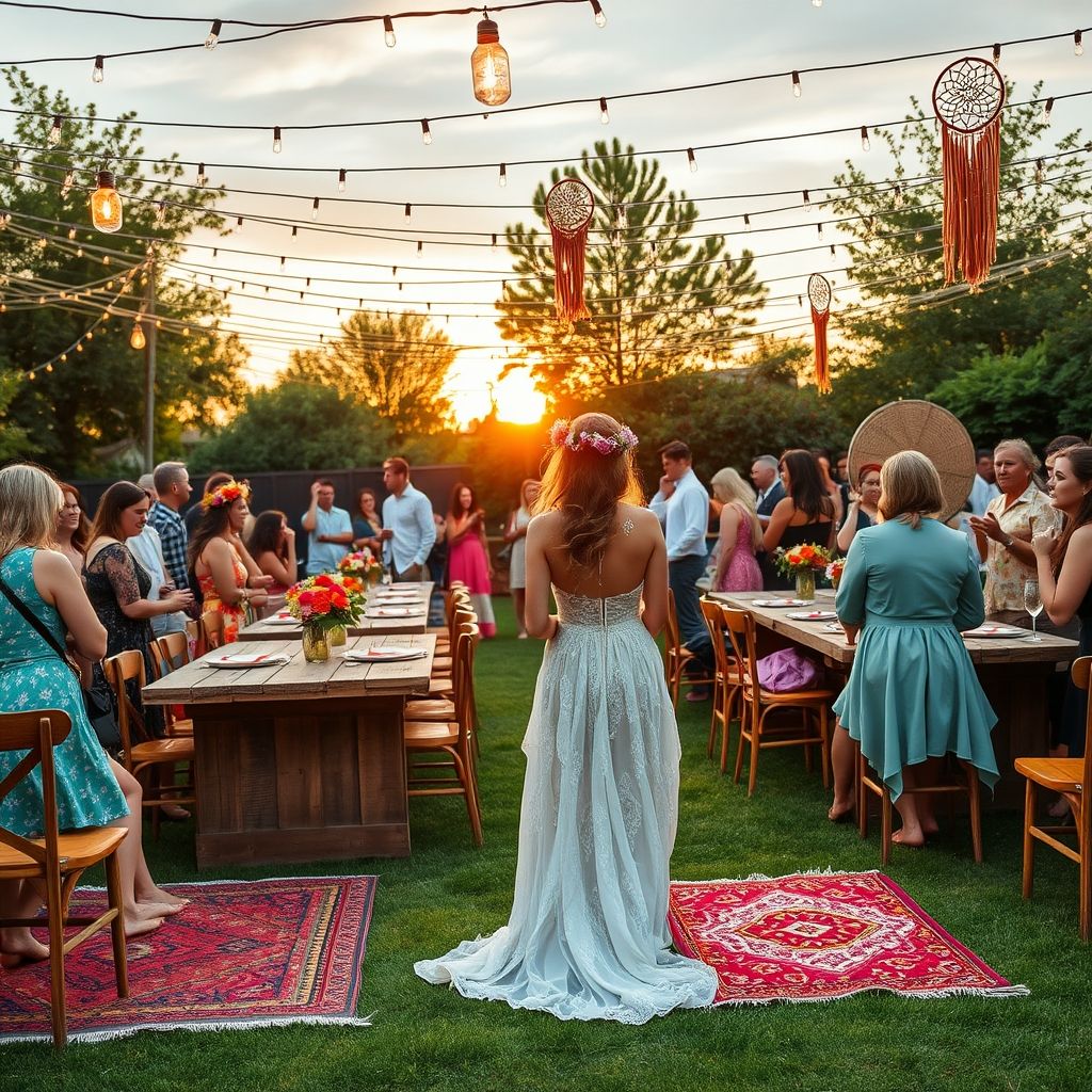 งานแต่งสไตล์โบฮีเมียน