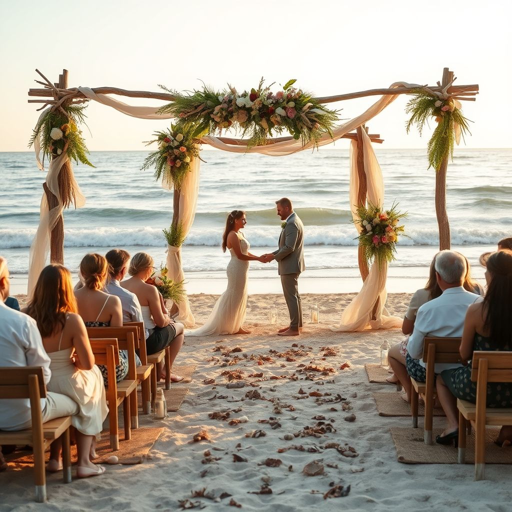 จัดงานแต่งงานริมหาดให้รักษ์โลก