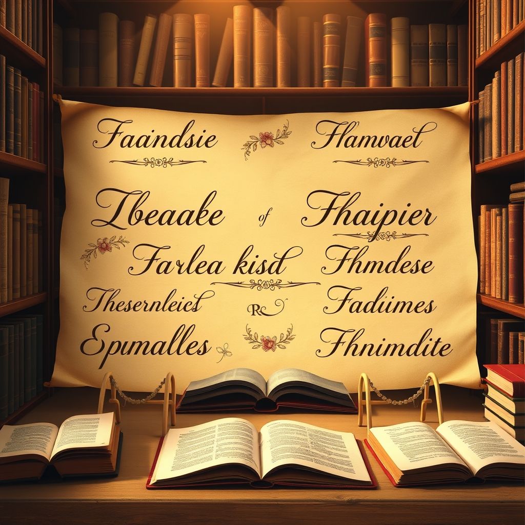 ชื่อที่ได้รับแรงบันดาลใจจากวรรณกรรม