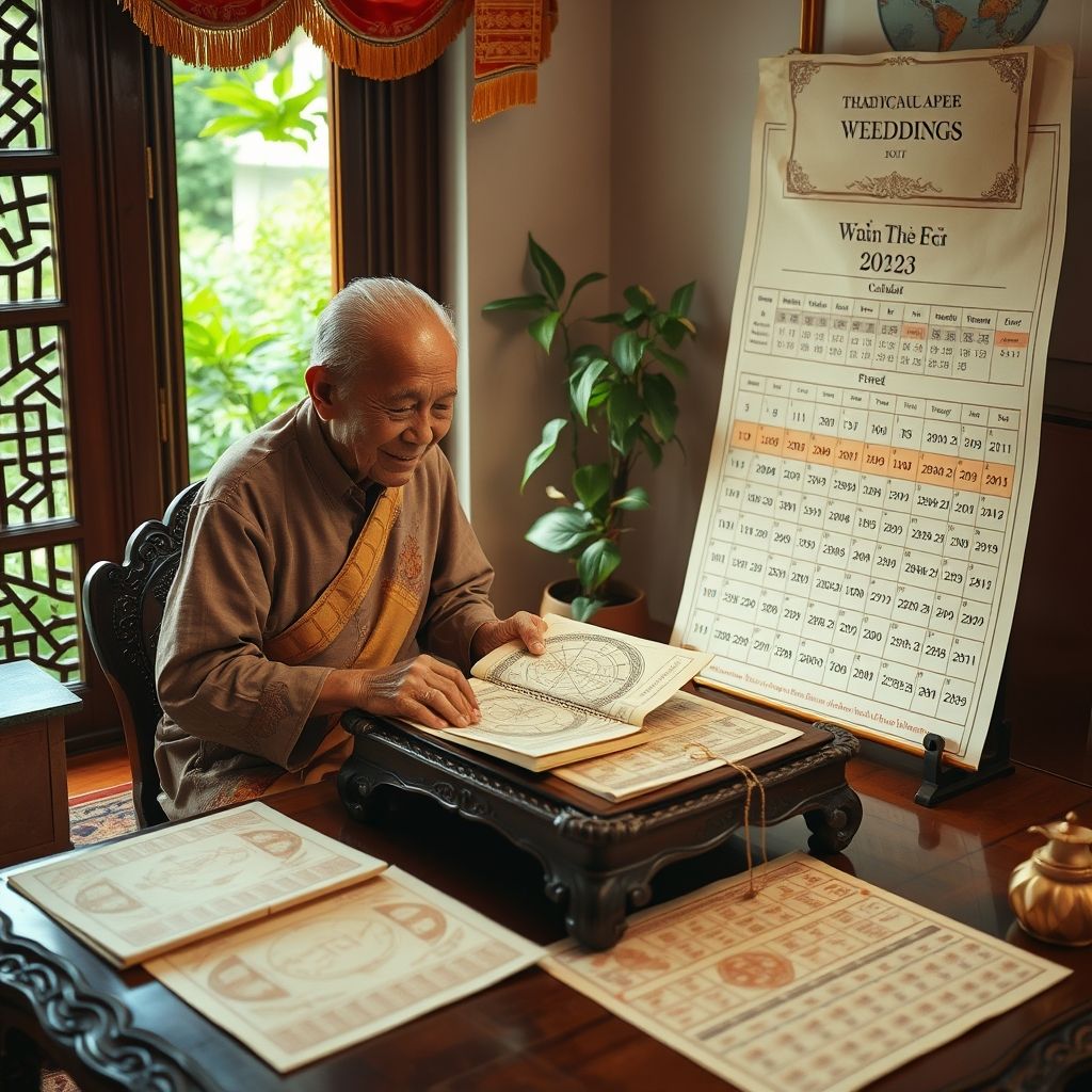 ดูฤกษ์แต่งงานประจำเดือนแบบไม่เสียเงิน