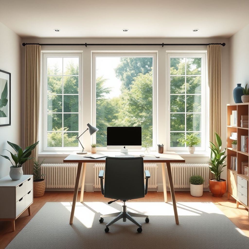 ทิศทางที่ดีที่สุดสำหรับโต๊ะทำงานของคุณ