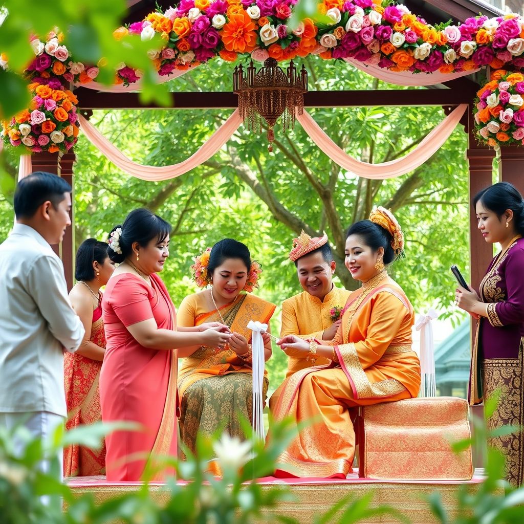 พิธีแต่งงานตามประเพณีไทย