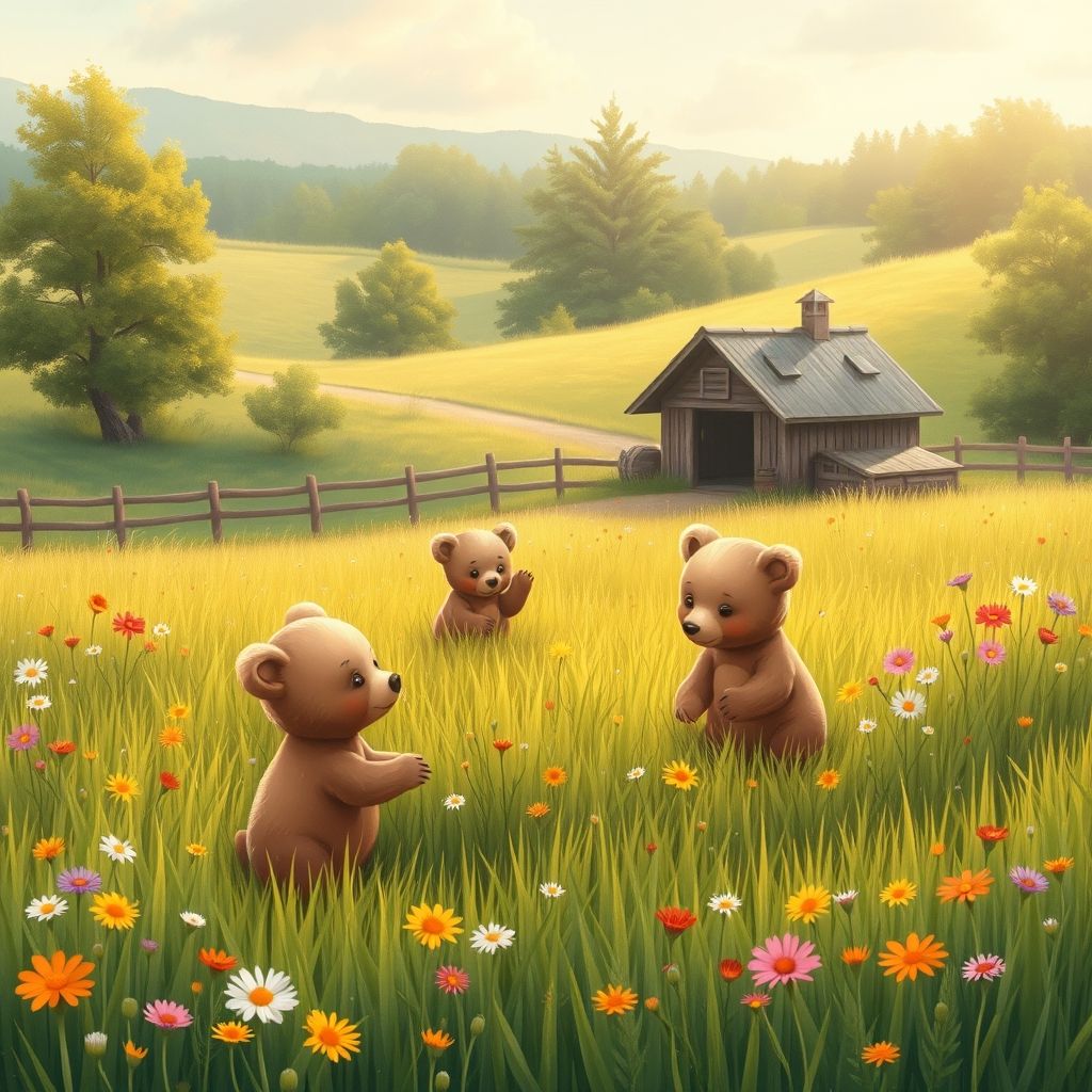 ฟาร์มน้องหมีน้อยน่ารัก