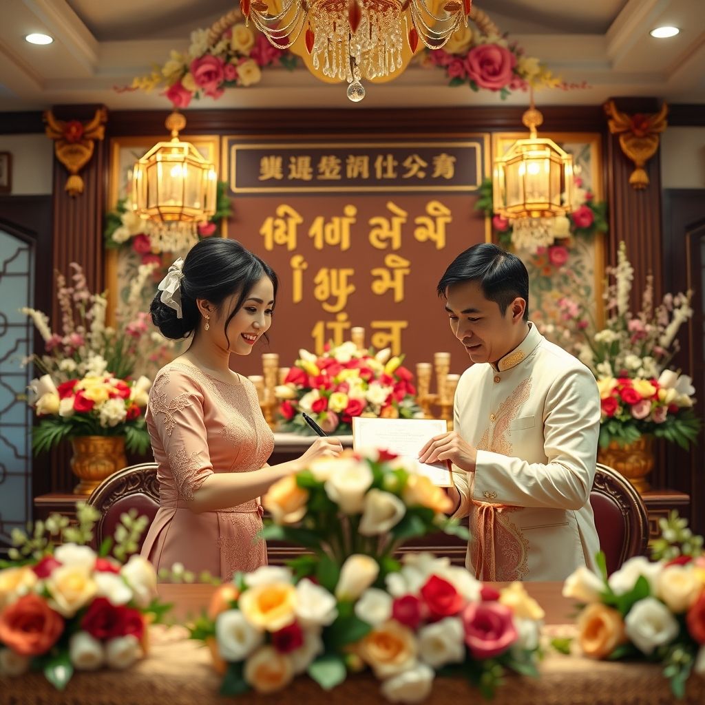 ฤกษ์จดทะเบียนสมรสที่ดีที่สุดเพื่อความรักยั่งยืน