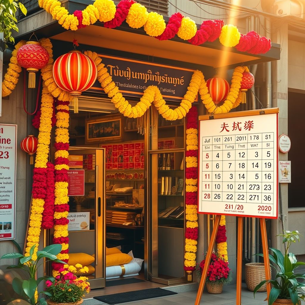 ฤกษ์เปิดร้านตามวันเกิด