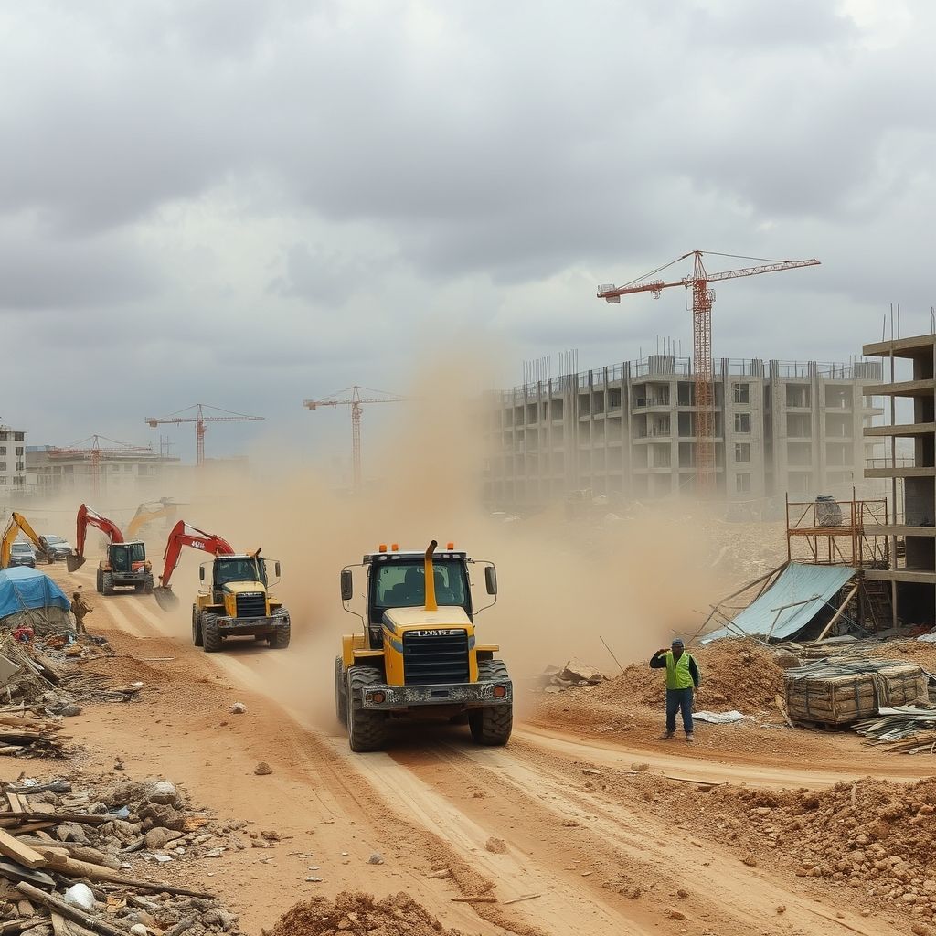 อุปสรรคและความท้าทายในการก่อสร้าง