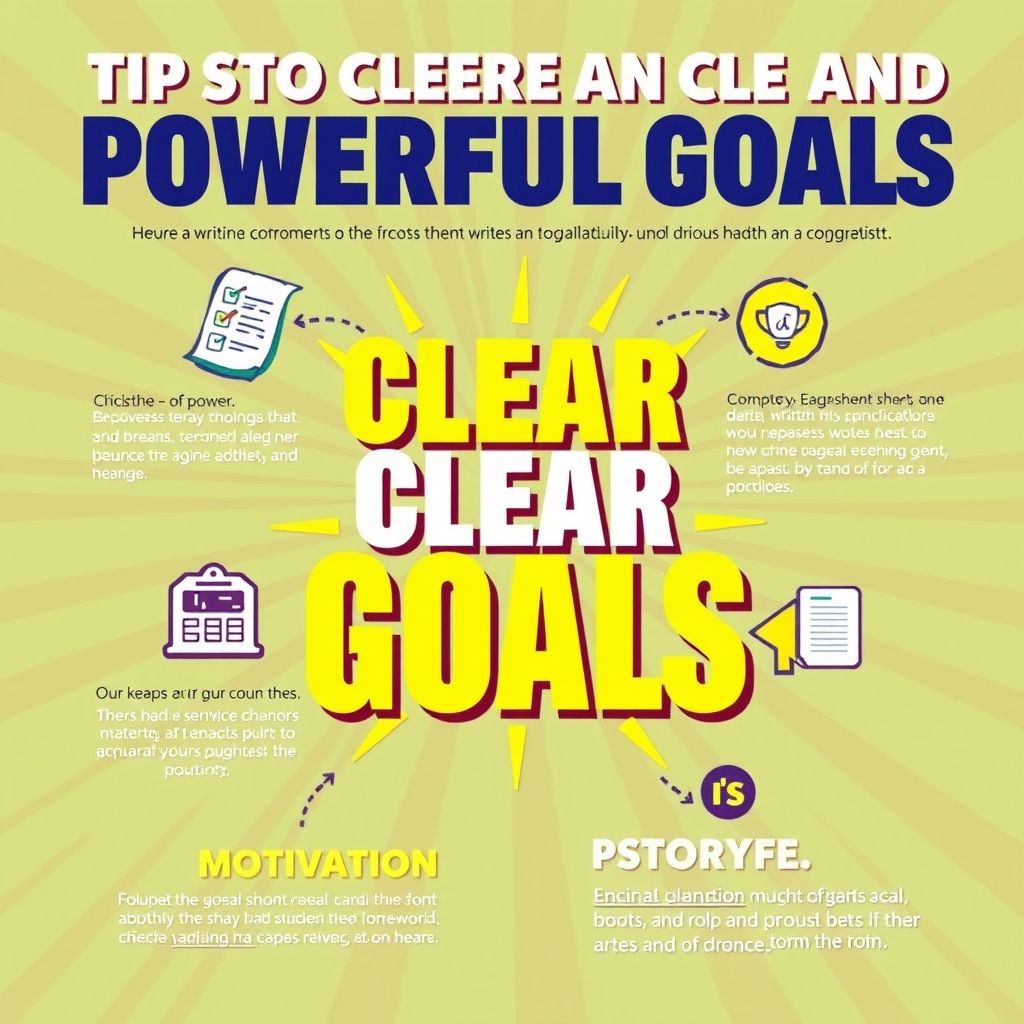 เคล็ดลับการเขียนเป้าหมายให้ชัดเจนและทรงพลัง