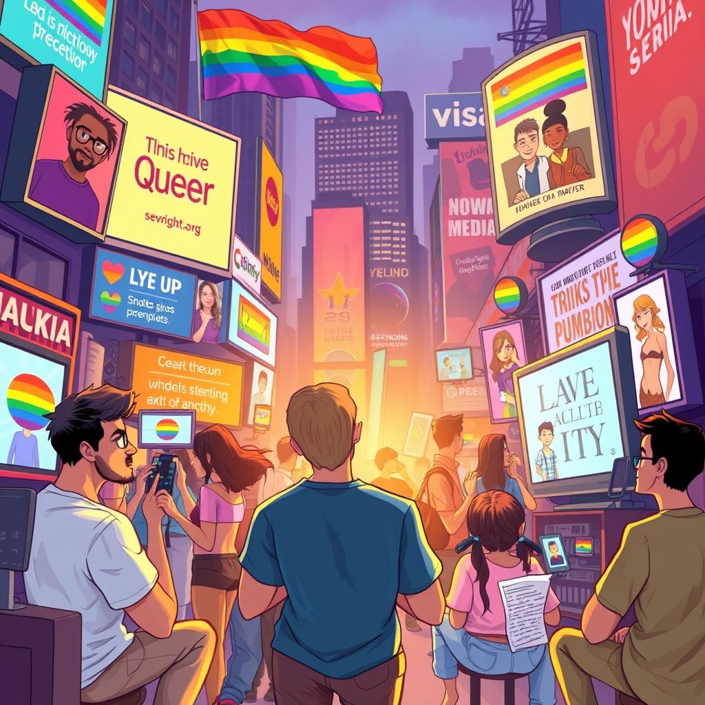 เควียร์ในสื่อและการรับรู้ของสังคม