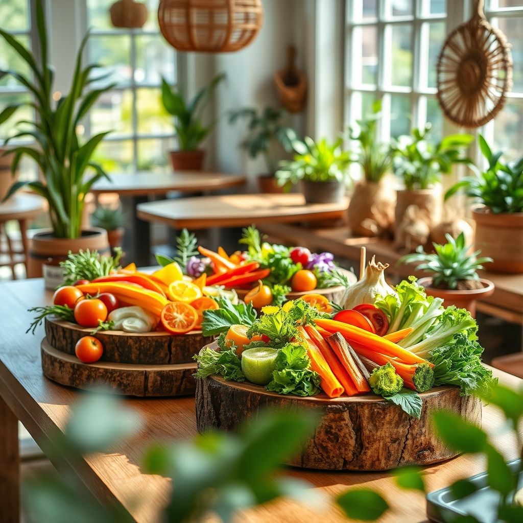 เมนูอาหารออร์แกนิกเพื่อสิ่งแวดล้อม