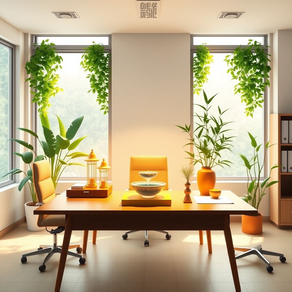 เรียกทรัพย์ด้วยฮวงจุ้ยที่ทำงาน