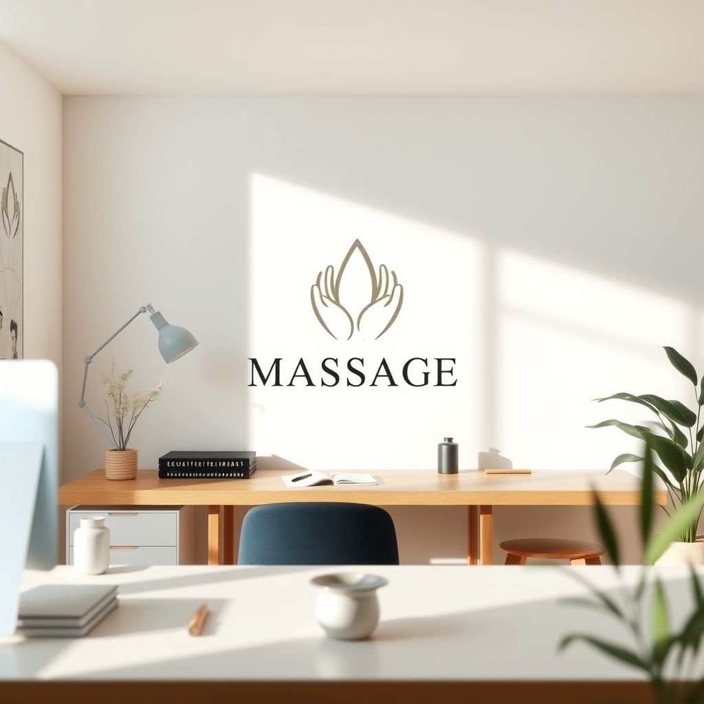 เรียนรู้การใช้ซอฟต์แวร์ออกแบบโลโก้ร้านนวดมืออาชีพ