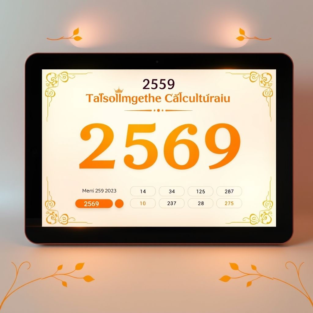 โปรแกรมคํานวณฤกษ์แต่งงาน2569