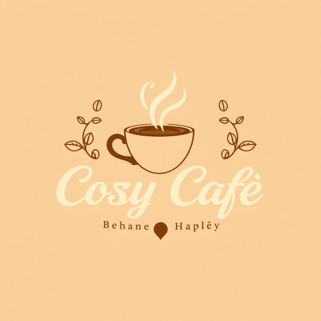 โลโก้ที่สะท้อนเอกลักษณ์ของคาเฟ่