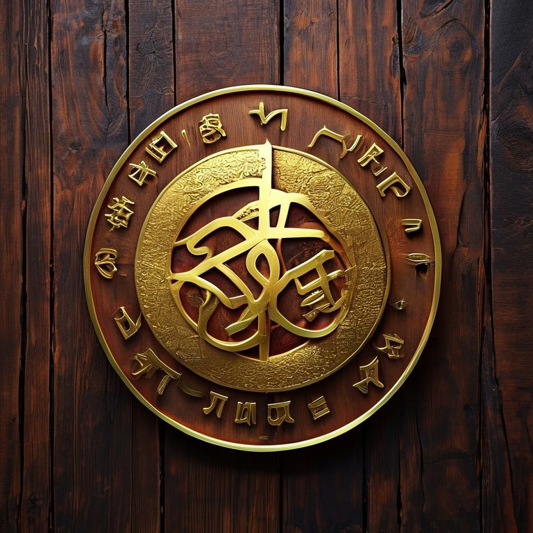 โลโก้ฮวงจุ้ยเสริมพลังงานเชิงบวก